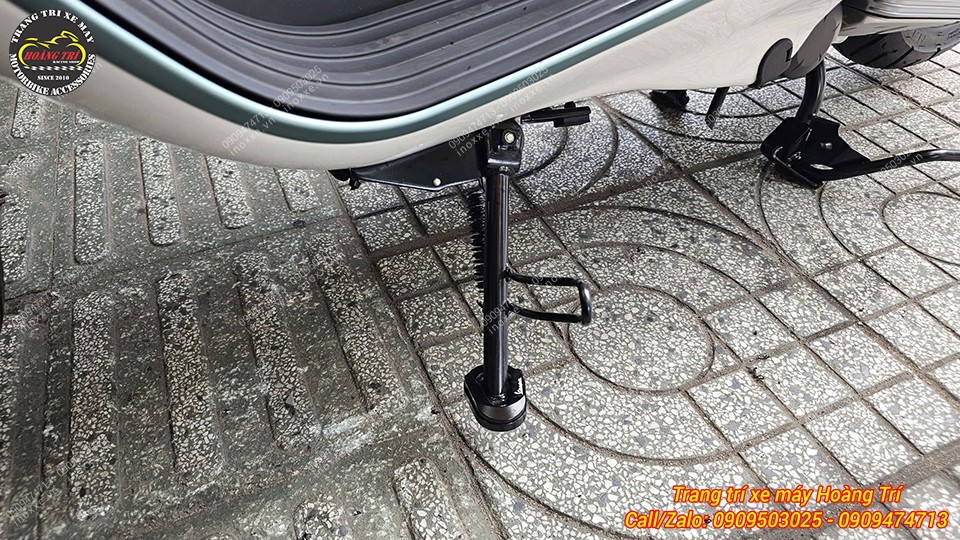 Đế chân chống Vespa Sprint - Primavera và Vespa GTS nhôm CNC